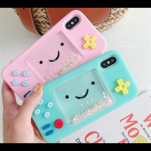 UnnFiko Squishy 3D Cartoon Game Case Compatible with iPhone XR Creative Liquid